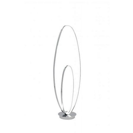 Milan LED 65" Chrome Floor Lamp Dimmable Finesse Decor