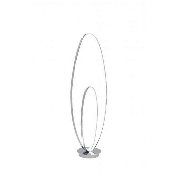 Milan LED 65" Chrome Floor Lamp Dimmable Finesse Decor