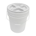 thumbnail image 4 of Luzkey 20L Bucket Pail Holder Stackable Versatile with Screw Lid Storage Container for Home Fishing Water Cleaning Flour Car Washing, 4 of 8