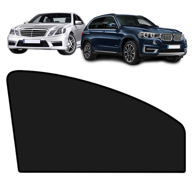 Cubierta Ventana Lateral Parasol para Coche Protección Magnética Verano 2 Uds.