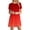 Red dresses for women 2023, variant on Summer Saving Wycnly Sundresses for Women Short Sleeve Crewneck Gradient Print Mini Dresses Casual Flowy Swing Tunic T-Shirt Summer Dress Orange Up to 65% off