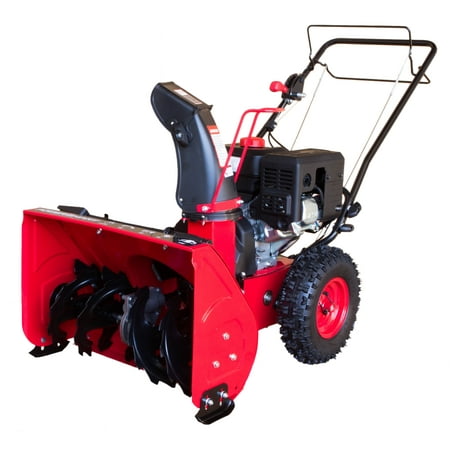 PowerSmart DB7622E 22 in. 2-Stage Electric Start Gas Snow (Best Tractor Mounted Snow Blowers)