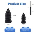 thumbnail image 5 of Tire Repair Rubber Nail, Vacuum Tire Repair Rubber Nail,Tire Repair Nails Kit with 2 Sizes Screw in Tire Repair Plugs, Fast Self-Service Tire Repair Tools(30+30), 5 of 8