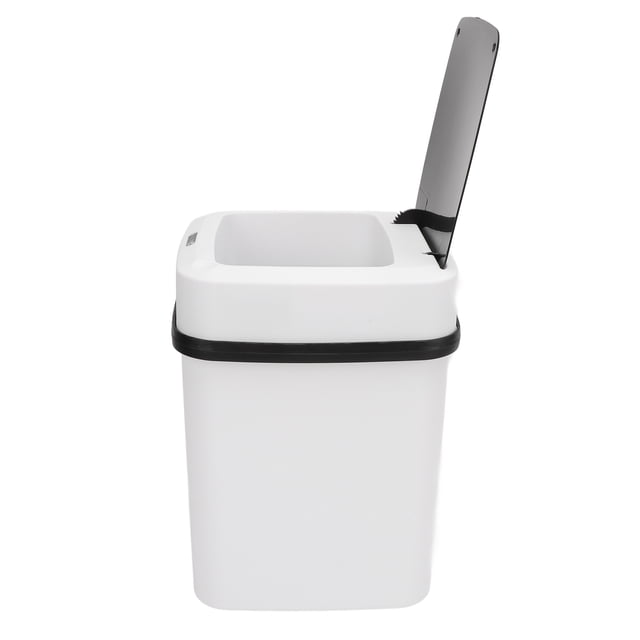 Touchless Bash Cat, Abertura de Tapa Extra Ancha de Tapa Automática Sensor de Movento de Infrarrojos Inteligentes para Dormitorio