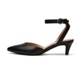 thumbnail image 4 of Zapatos DREAM PAIRS Luna Negros con Tacón Bajo de Gatito Talla 9, 4 of 7