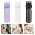thumbnail image 2 of Hair Bottle Applicator Dye Comb Bottles Salon Squeeze Container Root Hairdressing Coloring Oil Refillable Containers, 2 of 7