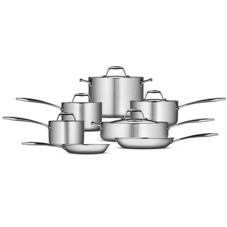 Tramontina Gourmet Tri-Ply Clad 12 Piece Cookware Set