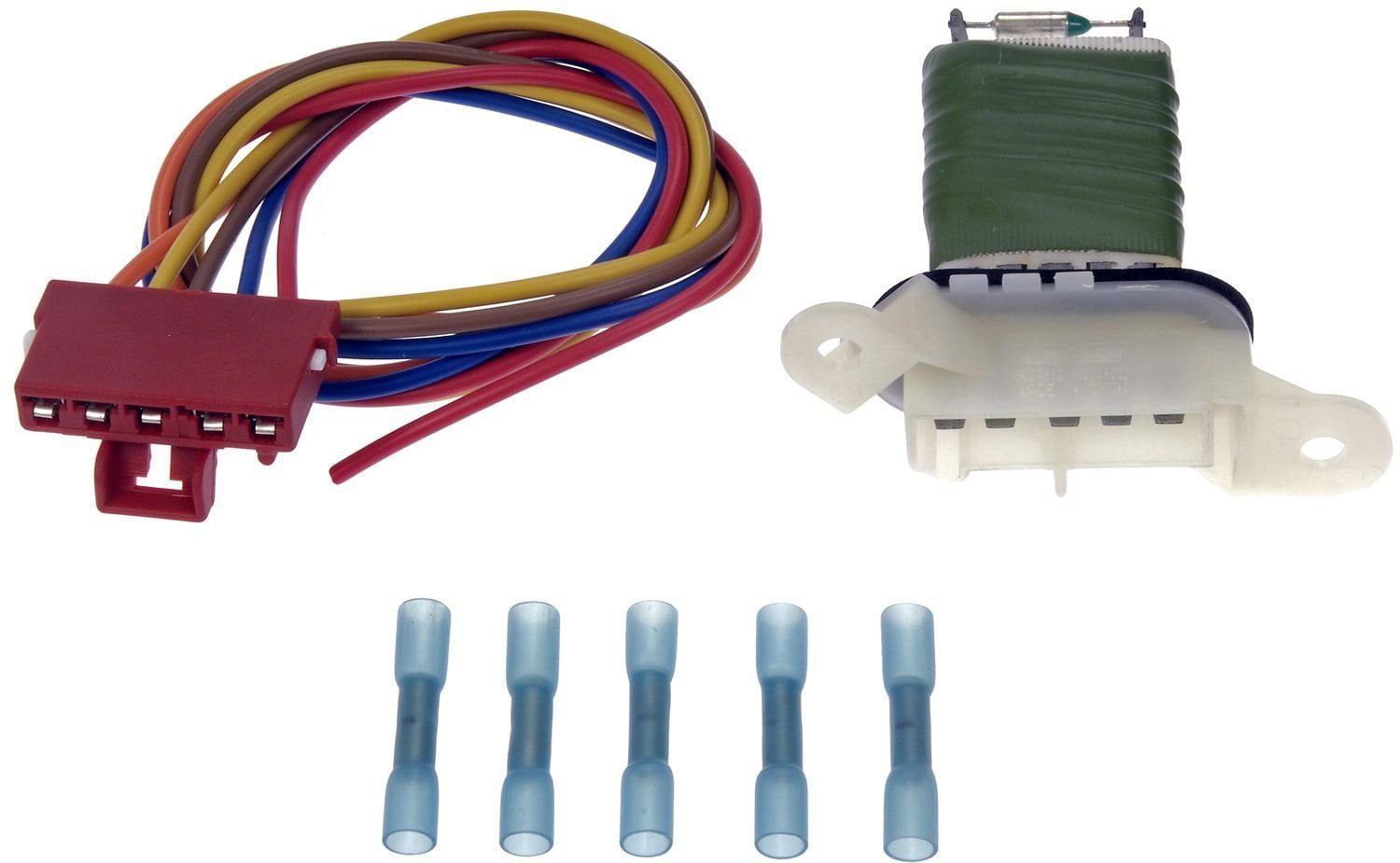 Blower Motor Resistor Kit With Harness Compatible With Chrysler 