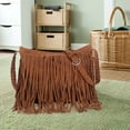thumbnail image 4 of GOOHOCHY Bolso bandolera con flecos, bolso bandolera con borlas, bolso estilo western con flecos., 4 of 7