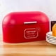 thumbnail image 5 of Caja de almacenamiento de hierro Organizador de Cocina de rojo Sunnimix organizador de almacenamiento de pan, 5 of 8
