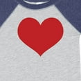 thumbnail image 4 of Inktastic Red Heart Valentine Boys or Girls Baby Bodysuit, 4 of 5
