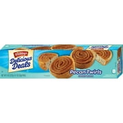 Mrs. Freshley's Pecan Twirls Sweet Rolls with Cinnamon and Pecan Toppings, 8 Count, 8 oz, Ready to Eat