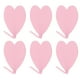 thumbnail image 1 of 6 ganchos de pared decorativos en forma de corazón de acero inoxidable para colgar toallas de baño y ducha, 1 of 7