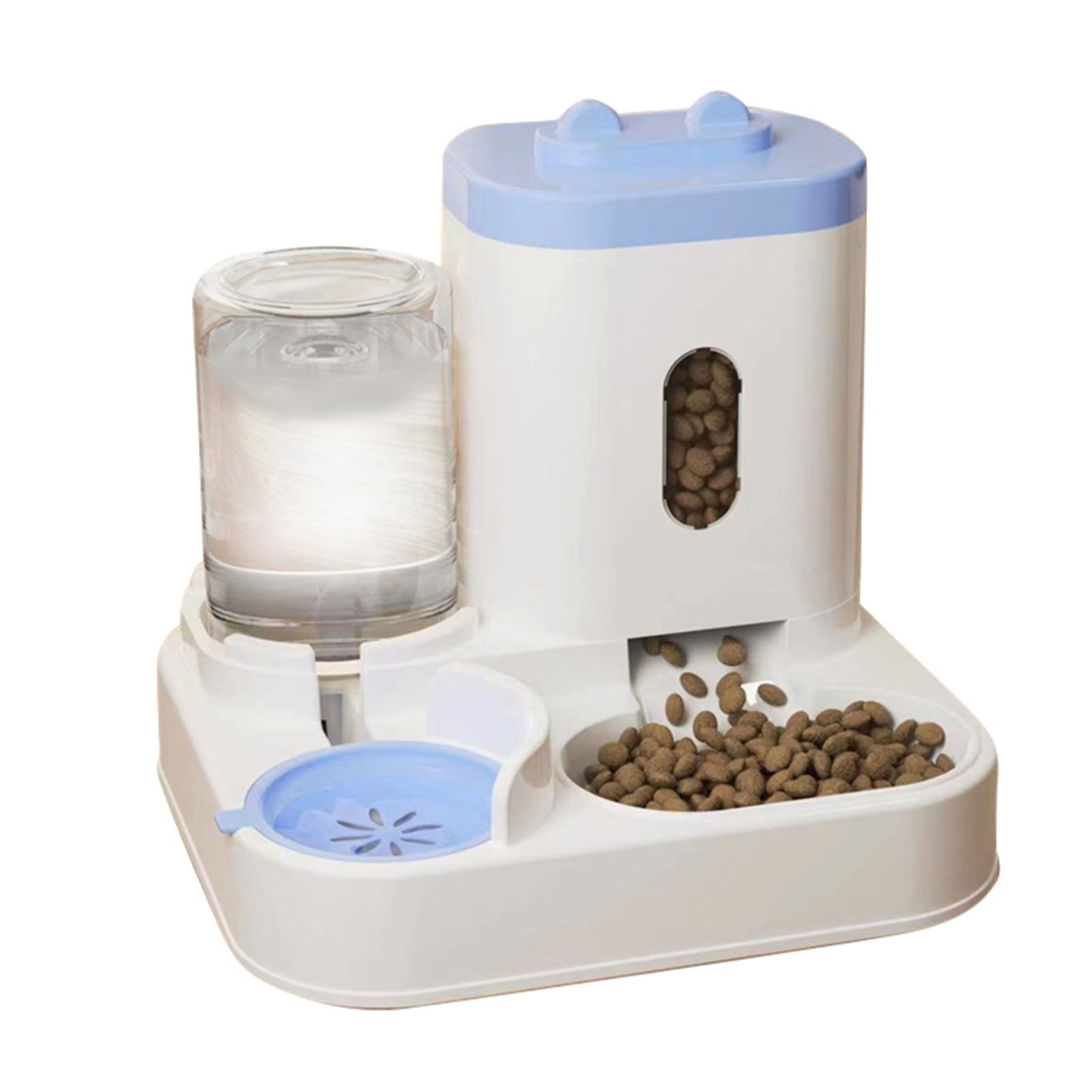 YIFAEUX Pet Feeder Automatic Gravity Cat Dog Water Dispenser Large Capacity Visible Pet Food Feeder Pet Supplies