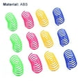 thumbnail image 7 of Walbest Cat Spiral Spring, 12 Pcs Cat Creative Toy to Kill Time and Keep Fit Interactive cat Toy Durable Heavy Plastic Spring Colorful Springs Cat Toy for Swatting, Biting, Hunting Kitten Toys, 7 of 7