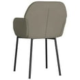 thumbnail image 2 of vidaXL Chaises de Salle à Manger 2 Pcs Velours Gris Clair, 2 of 5