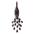 thumbnail image 4 of Oakland Living Hammer Tone Bronze Peacock Metal Garden Statue with Solar Light and Ground Stake, 4 of 9