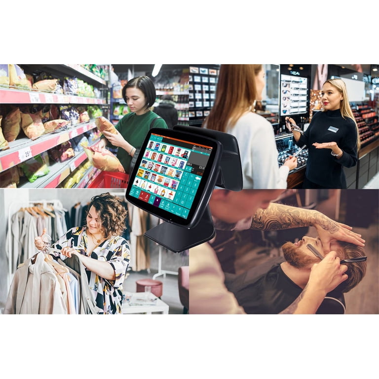 ZHONGJI Win10 POS System with Touch Screen, Terminal Receipt