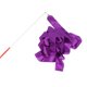 thumbnail image 2 of JShteea 2m Gym Dance Ribbons Training Rainbow Stick Art Ballet Streamer para (púrpura), 2 of 8