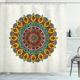 thumbnail image 1 of Ambesonne Ethnic Shower Curtain, Mandala Vintage Elements, 69"Wx70"L, Multicolor, 1 of 3