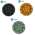 thumbnail image 6 of BUYISI 1pc 4Inch 100mm Dry/Wet Diamond 3 Step Polishing Pads Abrasive SandingWet Buff Disc Abrasive For Sanding Marble Granite Concrete 3PCS, 6 of 7