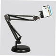 thumbnail image 4 of SHOWERORO Black Metal Abs Desktop Mic Stand 1Set Adjustable Position for Microphone and Mobilephone Use, 4 of 8