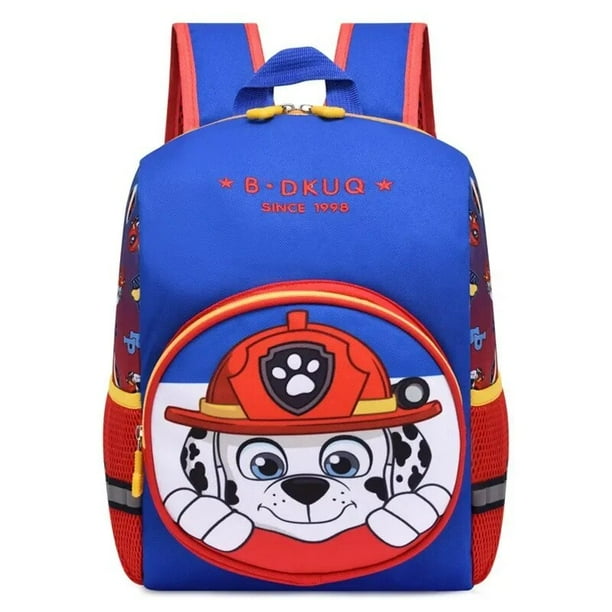 Mochila escolar para ninos de la Patrulla Canina mochila Chase con figura de Anime bolsas de clase para ninos bolsa de viaje de gran capacidad para