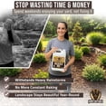 thumbnail image 2 of PetraMax Lockscape Mulch Glue for Landscaping, 1 Gallon (Made in USA) - Ready to Spray Pea Gravel Binder & Landscape Adhesive for Pine Straw & Wood Chips - Pet-Safe Mulch & Rock Glue for Landscaping, 2 of 8