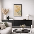 thumbnail image 5 of Framed Canvas Wall Art Vintage Floral Botanical Print for Living Room Decoration - 24"x36" BLACK, 5 of 8