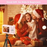 Melcam 1080P Digital Camera 44MP 16X Digital with 32GB Card Zoom Compact Point and Shoot Camera Portable Small Camera Starter Camera for Teens Students Boys Girls Seniors