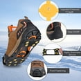 Ice Snow Cleats for Shoes and Boots,Walk Traction Cleats Crampons Anti