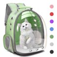 thumbnail image 1 of Sac à Dos transparent pour Chat et Chien Sac à Dos capsule Spatiale portable, Vert, 1 of 5