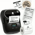 thumbnail image 1 of M110 Thermal Label Makers - Portable BT Thermal Label Maker Printer For Barcode, Clothing, Jewelry, Retail, Mailing, Compatible With Android, IOS, Windows & Mac, With 1 Roll 40×30mm Label, 1 of 4