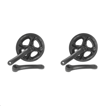 2X Single Speed 42T Folding Bike Crankset Road Bike 152 mm Crank Set Hollow Tooth Plate Bike Sprocket Bike Accessories