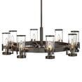 thumbnail image 3 of 38106BX Hinkley Lighting Reeve - 8 Light Medium Chandelier in Traditional-Transitional Style - 27 Inches Wide by 9 Inches High-Black Oxide Finish, 3 of 4