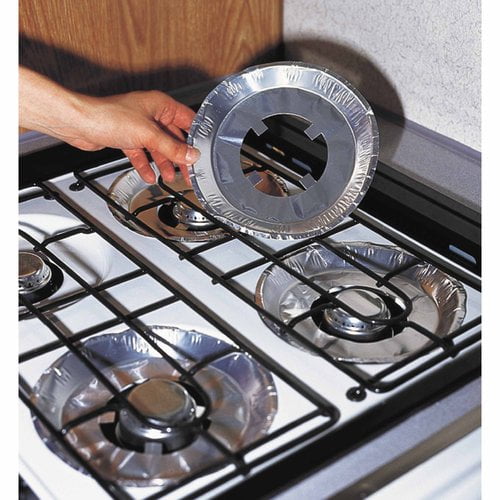 STOVE BURNER LINERS 4 PACK