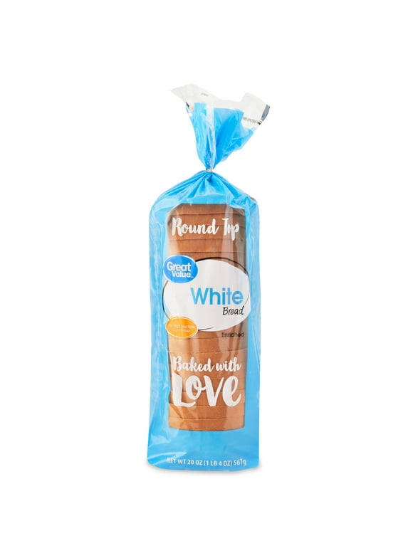 White Bread in Sliced Bread