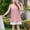 Pink, variant on Fesfesfes Girls Undershirts Kids Glitter Party Sleeveless Tank Top Solid Color Birthday Celebration Shirt for Girls Spring Summer Casual Tee