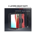 thumbnail image 5 of Microsoft Surface Pro X 13 inch Case Shockproof Protective Cover with Pen Holder Hand Strap Rotating Kickstand and Shoulder Strap, 5 of 7