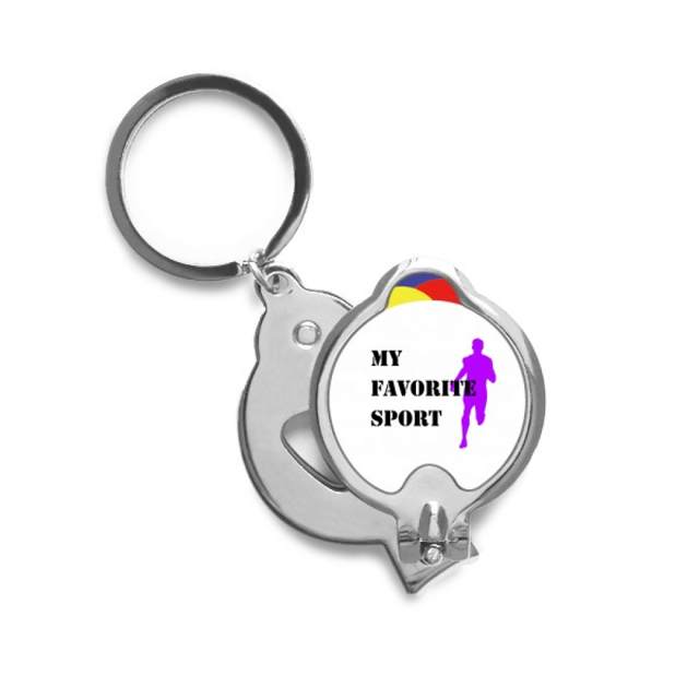 Like Sports Fitness Balanced Run Nail Clippers Sharp Fingernail Stainless Steel Cutter