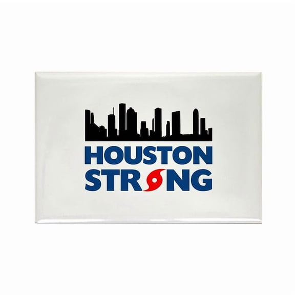 CafePress - Houston Texas Strong - Rectangle Magnet, 2"x3" Refrigerator Magnet