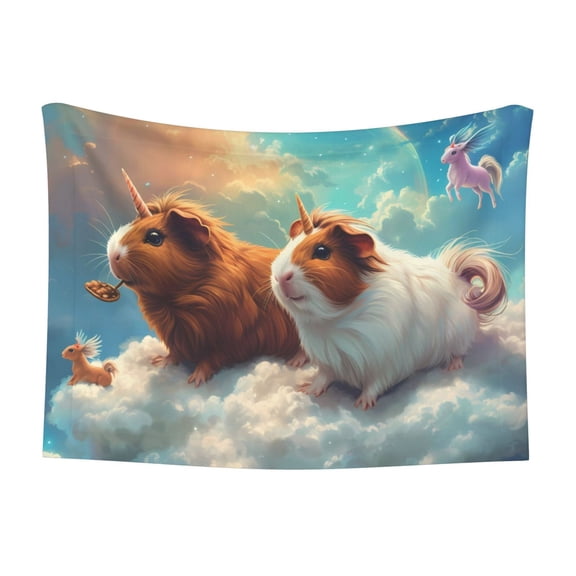 Naloa Cloud Guinea Pig Dog Blanket, 3 Sizes Cat Blanket for Indoor Cats Large Medium Small Dog Gifts-Small