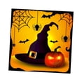 thumbnail image 4 of Calcomanía de pared pegatina de pared, patrón de telaraña de calabaza de Halloween, reutilización, mural de arte de decoración de PVC para la oficina, 4 of 8