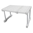 thumbnail image 1 of Organisateur d'Étagère de Placard Extensible avec Design Réglable, Étagère de Tension pour Évier de Garde-Robe, Acier au Carbone et Plastique, Largeur 24cm Hauteur 22cm, 1 of 7