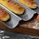 thumbnail image 3 of French Stick Bread Baking Mold Non-Stick Baguette Mold Perforated Bread Mold for Baking French Baguette Baking Tray Plate Baguette Mold for Biscuits (, 3 of 4