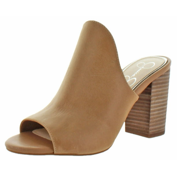 jessica simpson high heel mule shoes