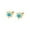 Gold, variant on 20g Sterling Silver Sunflower Stud Earrings for Women Turquoise Sun Tragus Cartilage Earrings Piercing Studs Screw Back Minimalist Jewelry Hypoallergenic