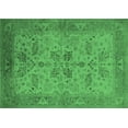 thumbnail image 1 of Ahgly Company Indoor Rectangle Oriental Emerald Green Traditional Area Rugs, 4' x 6', 1 of 4