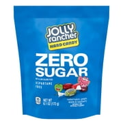Jolly Rancher Zero Sugar Assorted Fruit Flavored Hard Candy, Bag 6.1 oz