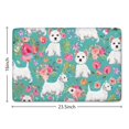 thumbnail image 5 of Schnauzer Dogs Flannel Non Slip Door Rugs,Washable Door Mats Indoor,Decorative Door Mats,Dirt-Resistant and Absorbent Doormat for Entrance,Bedroom,Kitchen,Bathroom,23.5x16in(60x40cm), 5 of 5